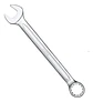 Llave Combinada Boca Y Estriada 8mm Cr-v Ingco Hcspa081 - Miniatura 4