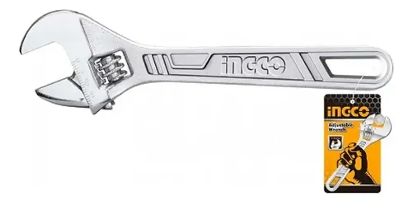 Llave Francesa Ajustable 150 Mm 6 Pulgadas Ingco Hadw131062 5