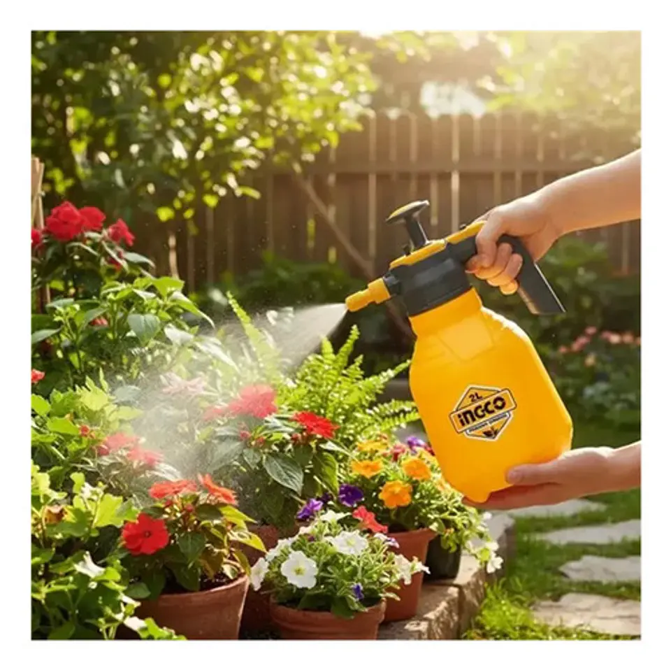 Pulverizador Fumigador 2.5 Bar 2 Lt Hspp20202 Ingco Amarillo 4