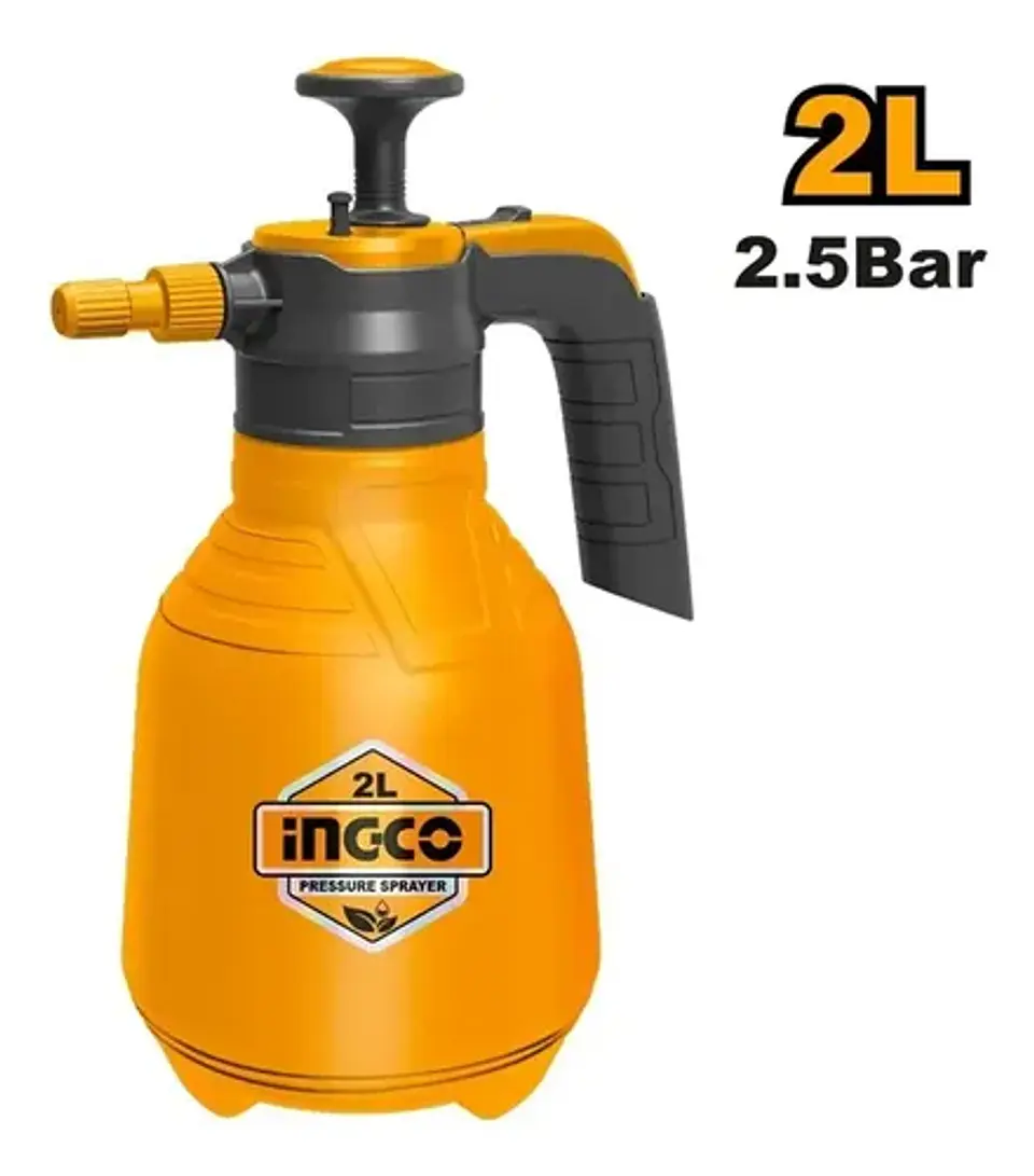 Pulverizador Fumigador 2.5 Bar 2 Lt Hspp20202 Ingco Amarillo 8