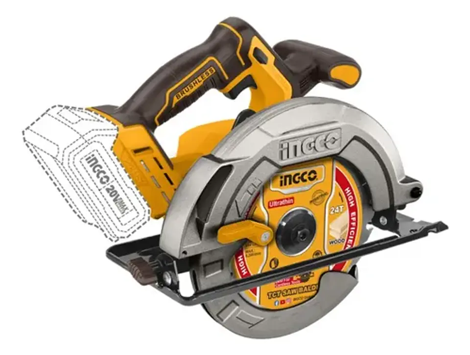 Disco Sierra Circular Madera 24t 185mm 7 1/4 Ingco Tsb118511 3