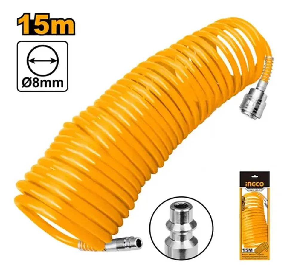 Manguera Compresor Neumática 5/8mm 15 Metros Ingco Ah1151.1 2