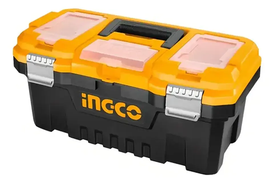 Caja De Herramientas Plastica 20pul Ingco 39lt 508x296x261mm 2