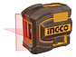 Nivel Laser Tipo Cruz 18 Metros Ingco Línea Roja Hll156503 - Miniatura 3