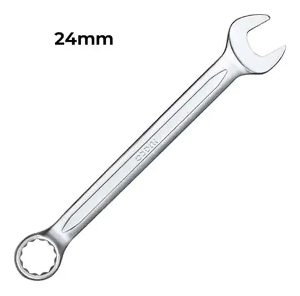 Llave Combinada Boca Estriada Punta Corona 24 X 286 Mm Ingco 5