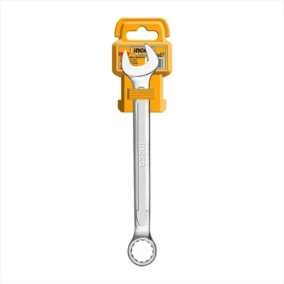 Llave Combinada Boca Estriada Punta Corona 24 X 286 Mm Ingco 6