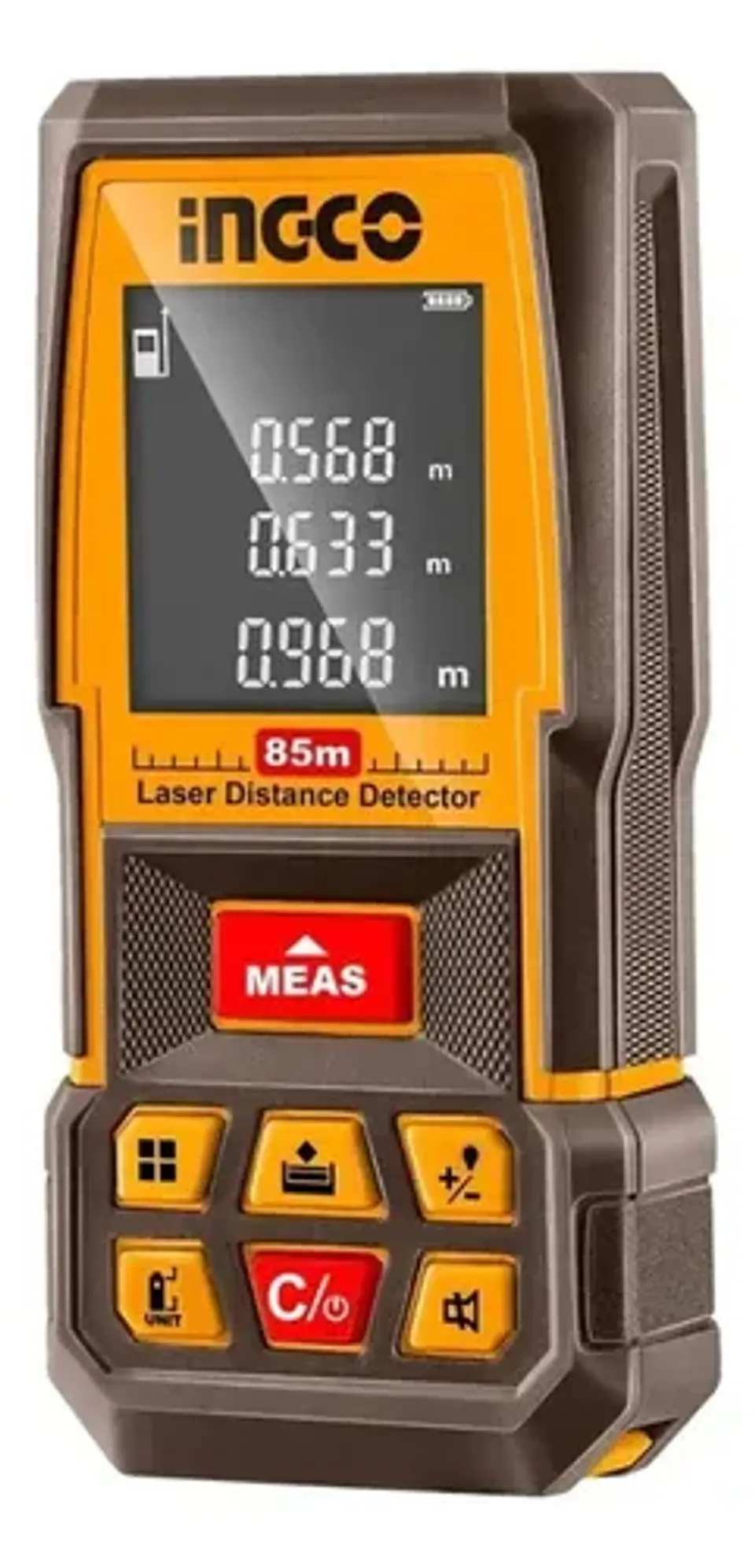 Medidor De Distancia Laser Industrial 85m Ingco Hldd07085 1
