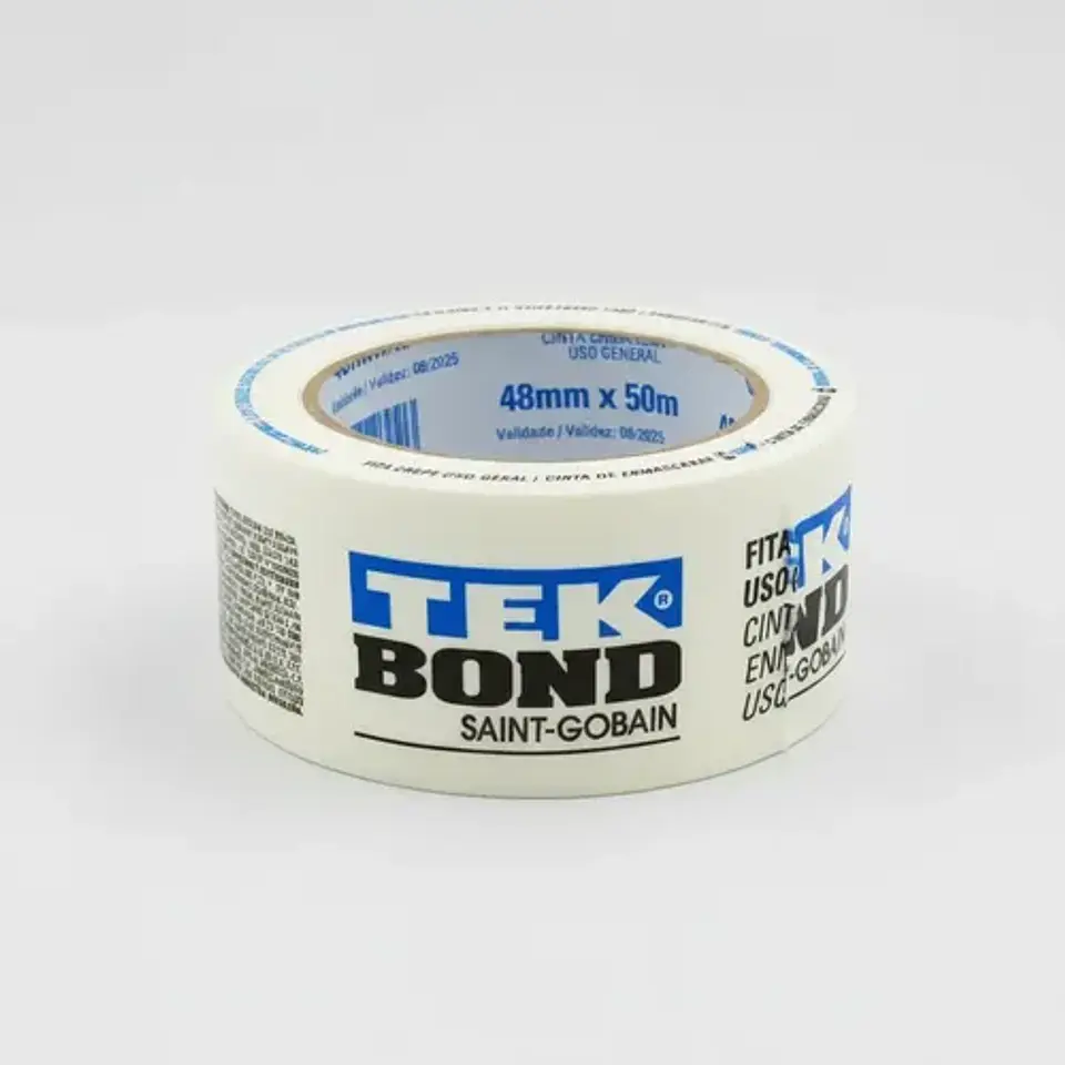 Cinta Adhesiva Crepe Enmascarar Masking Tap 48mm 50m Tekbond 5