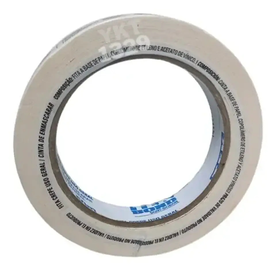 Cinta Adhesiva Crepe Enmascarar Masking Tap 18mm 50m Tekbond 2