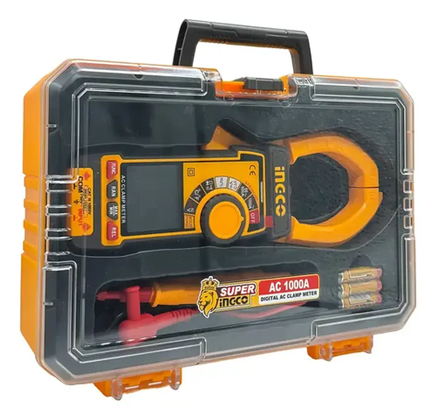 Tester Tenaza Pinza Amperimetro Multimetro Digital 1000a Ing 6