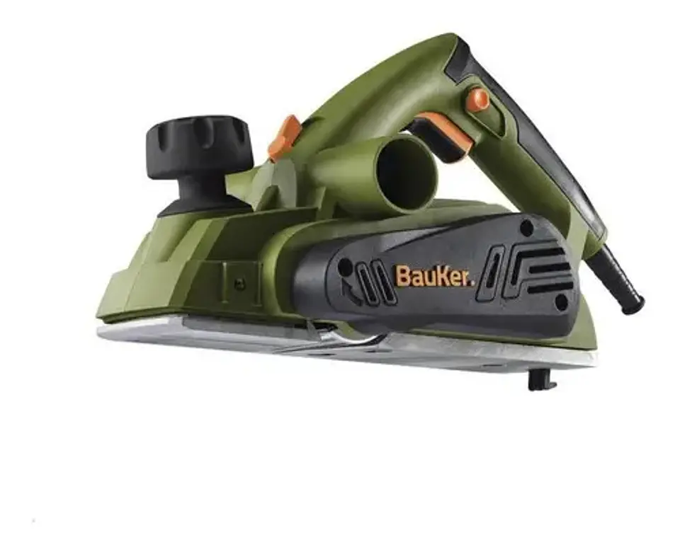 Cepillo Eléctrico Bauker 900w Color Verde/negro/naranjo 1