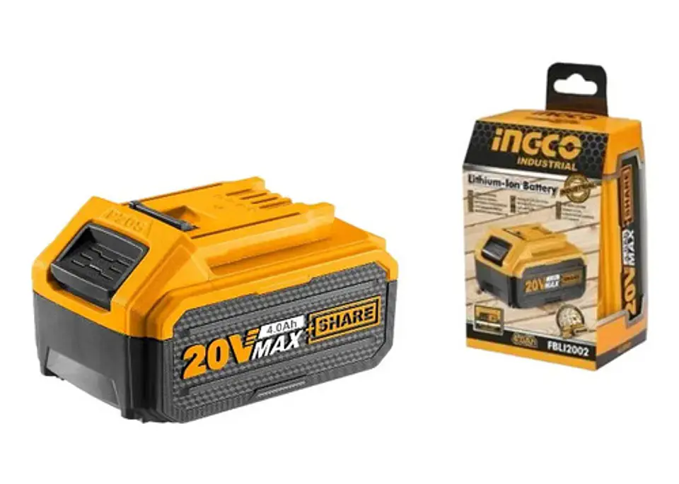 Batería De Litio 20v 4ah Para Herramientas Ingco P20s 1