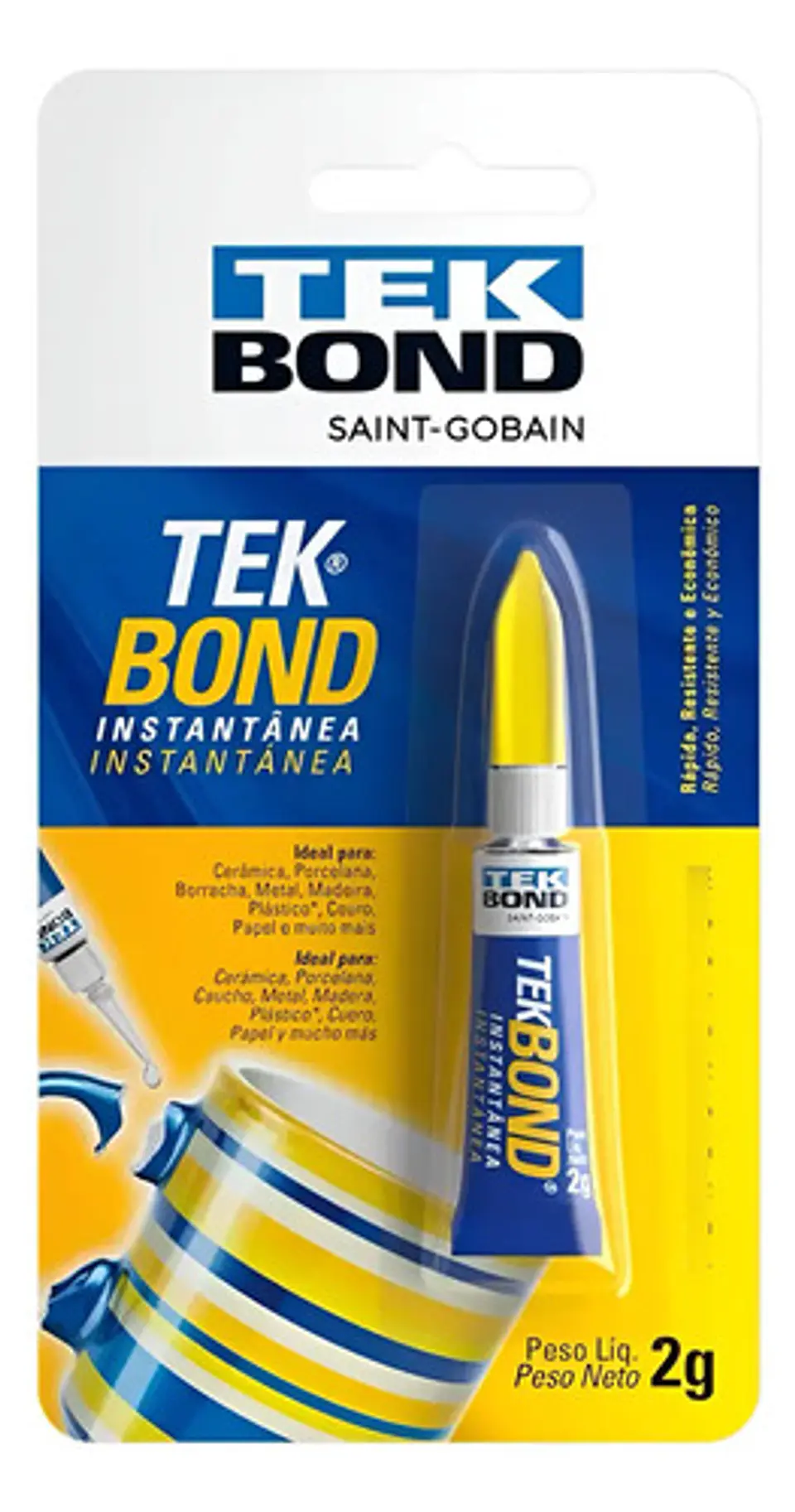 Adhesivo Instantaneo Multiuso Tekbond 2 Gr 1