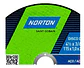 Disco De Corto Fino Norton 4-1/2 Classic Ar 102 Acero - Inox - Miniatura 2