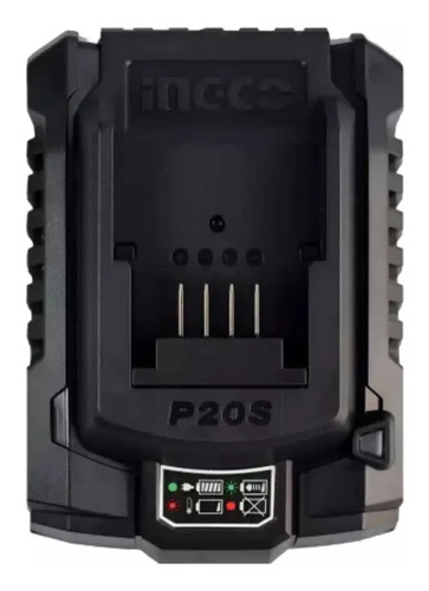 Cargador De Baterías Ingco 20v Industrial Fcli2001-7 2