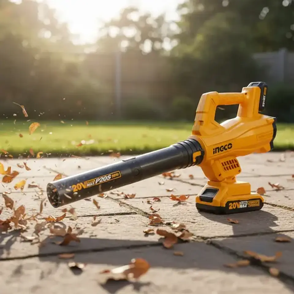 Soplador Inalámbrico Ingco 20v 8.5 M3/min Cabli20428 Bat+car 1