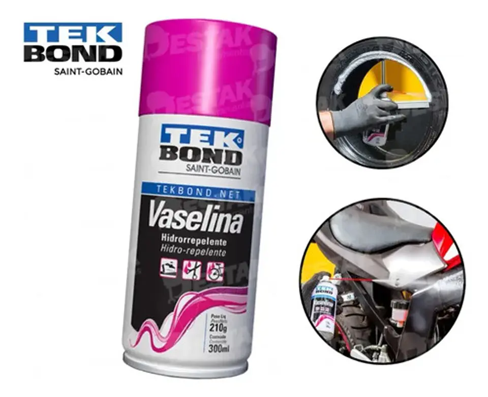 Aerosol De Vaselina Repelente Al Agua Para Automóviles Tekbond De 300 Ml 3