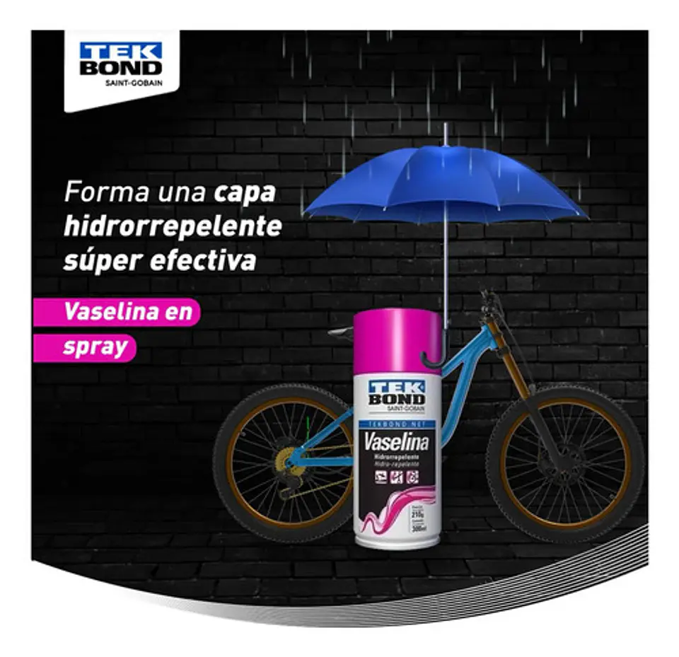 Aerosol De Vaselina Repelente Al Agua Para Automóviles Tekbond De 300 Ml 5