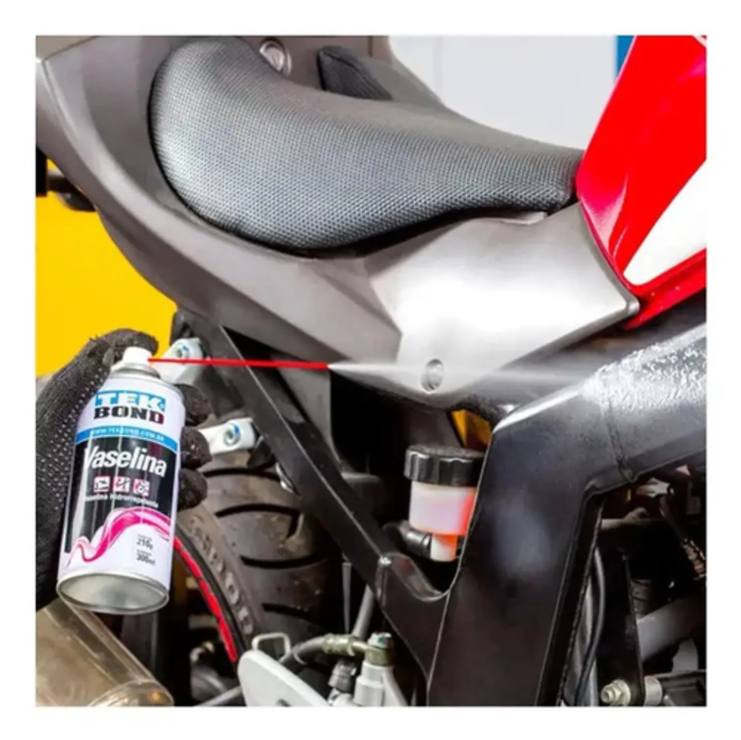Aerosol De Vaselina Repelente Al Agua Para Automóviles Tekbond De 300 Ml 6