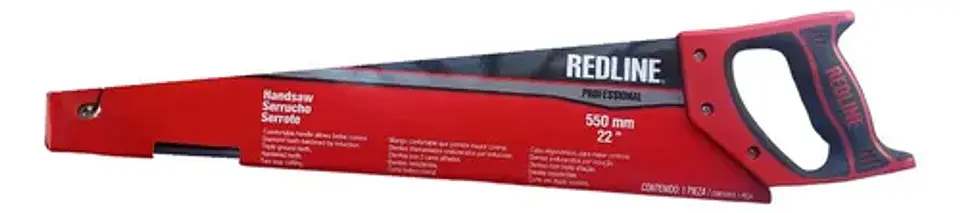 Sierra Para Metales Profesional Redline De 22 Pulgadas, 550 Mm, Negra 4