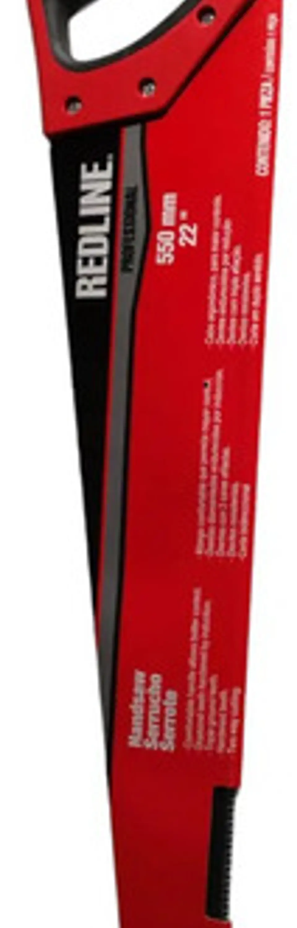 Sierra Para Metales Profesional Redline De 22 Pulgadas, 550 Mm, Negra 5