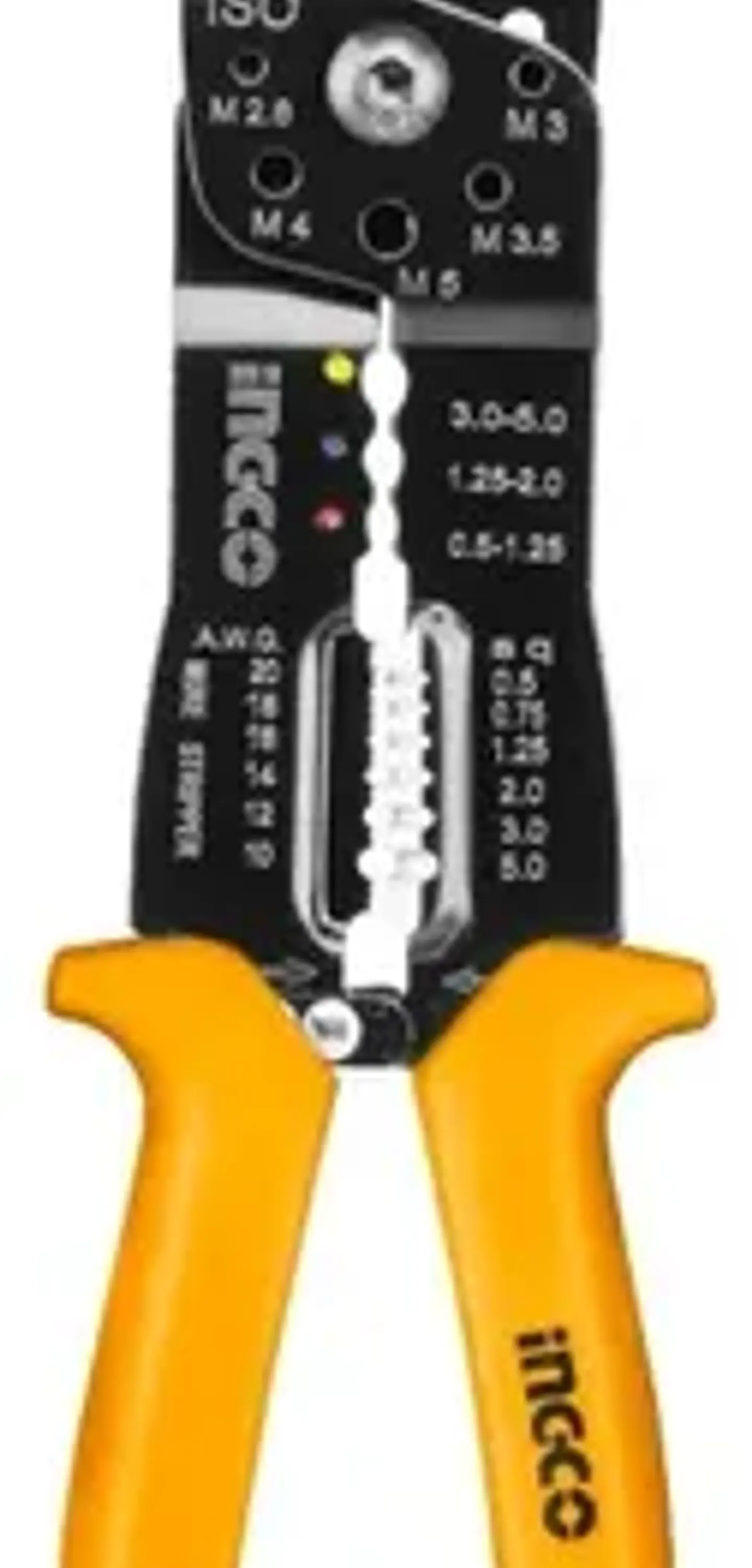 Alicate Terminales Pelacables Industrial Ingco 254mm Hwsp101 1