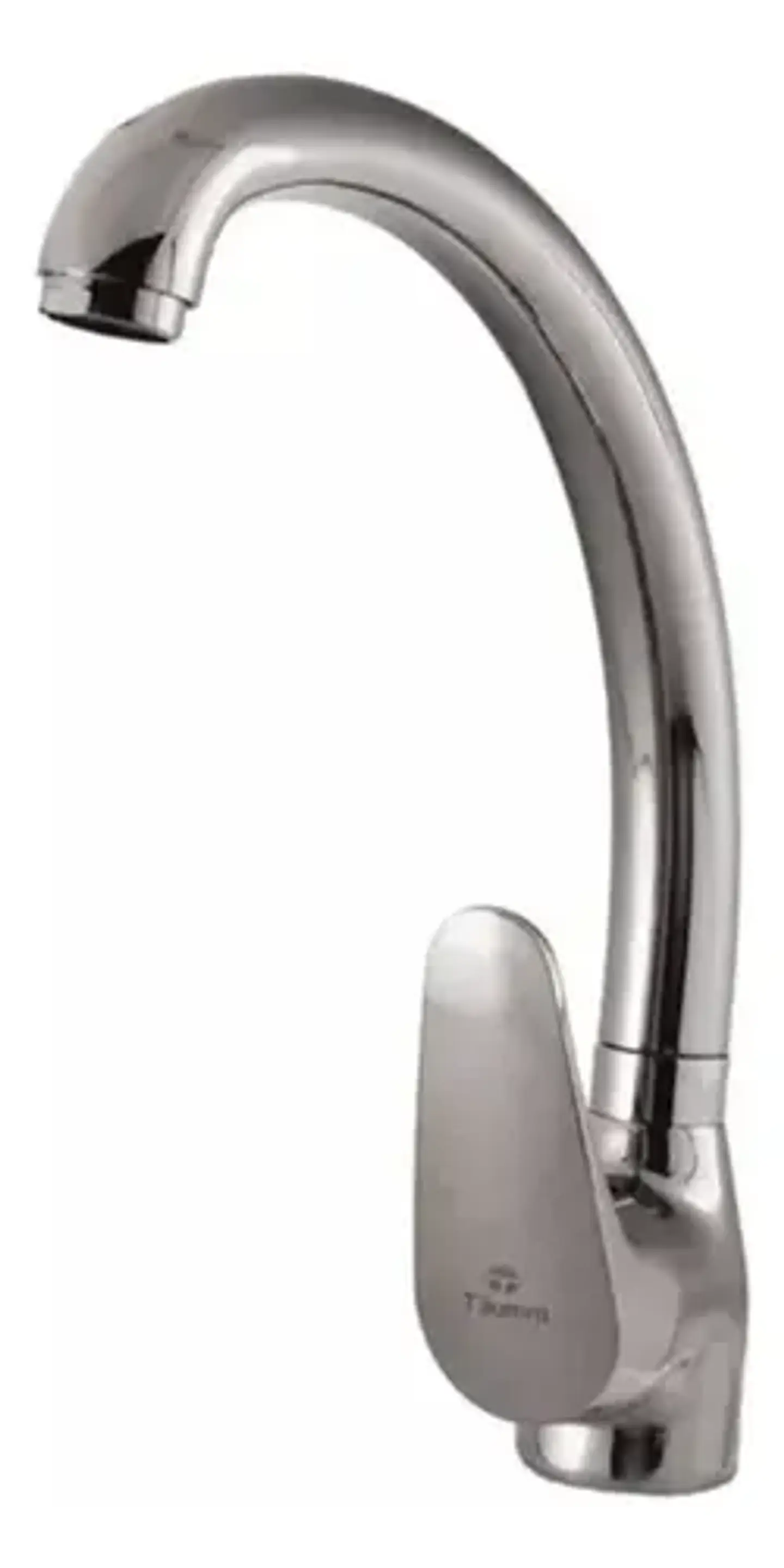 Llave Monomando Lavaplatos Vertical Domenica Color Plateado Brillante 5