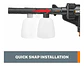 Dispensador De Jabón Worx 400 Ml Hidroshot Wa4036 - Miniatura 3