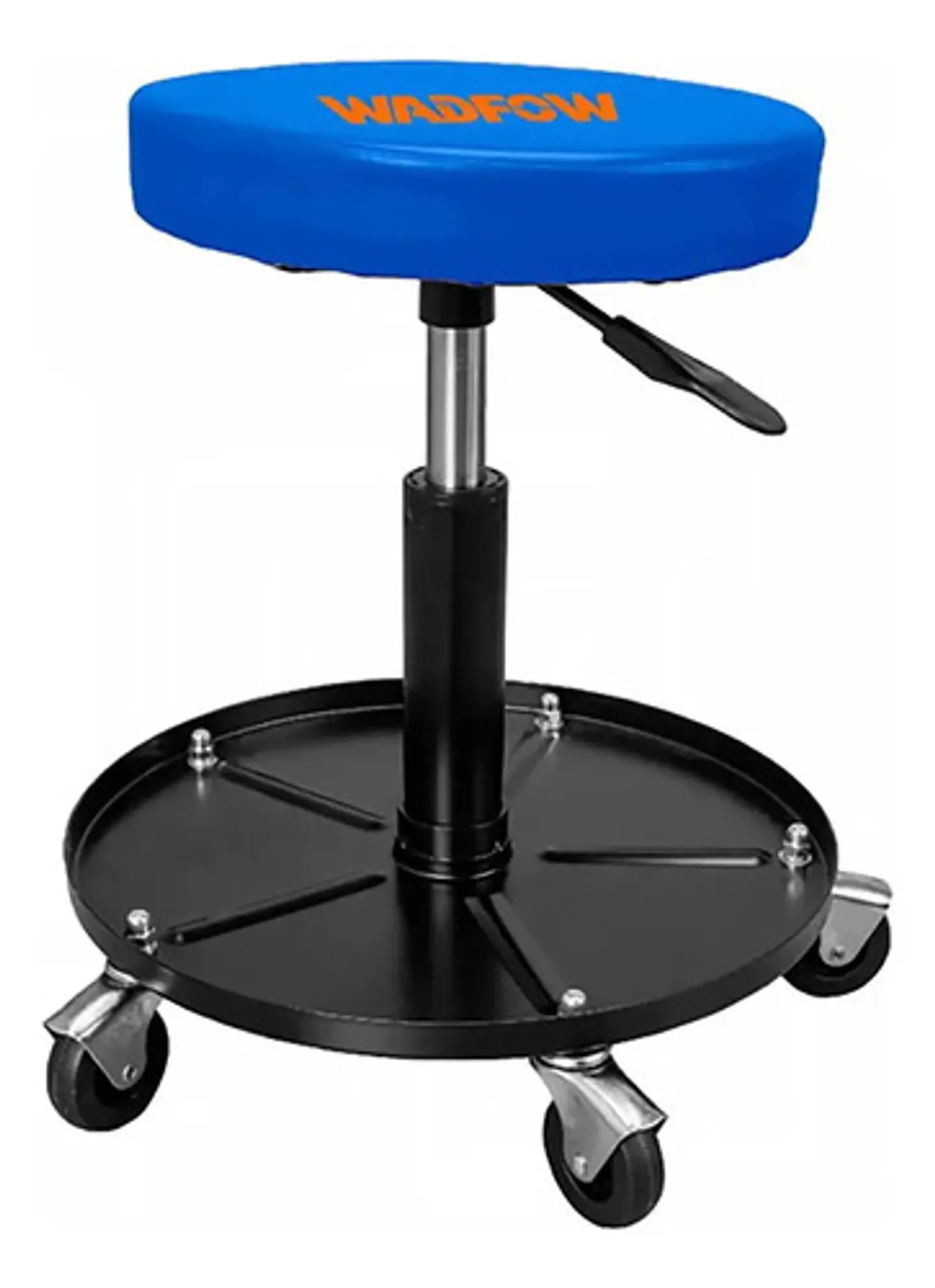 Asiento Rodante Mecanico Con Ruedas Wadfow Regulable Wnc1521 3