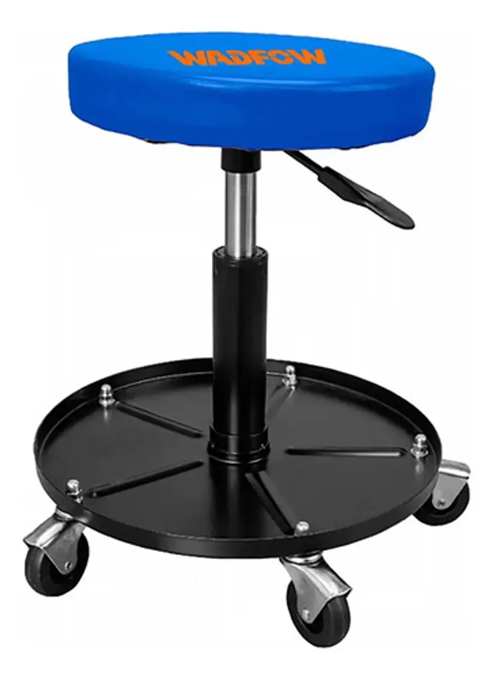 Asiento Rodante Mecanico Con Ruedas Wadfow Regulable Wnc1521 3