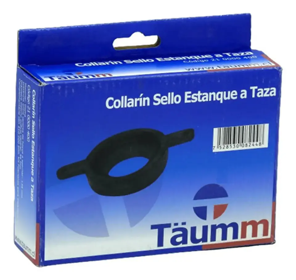 Collarin De Goma Con Pestaña Para Estanque Wc Taumm 3