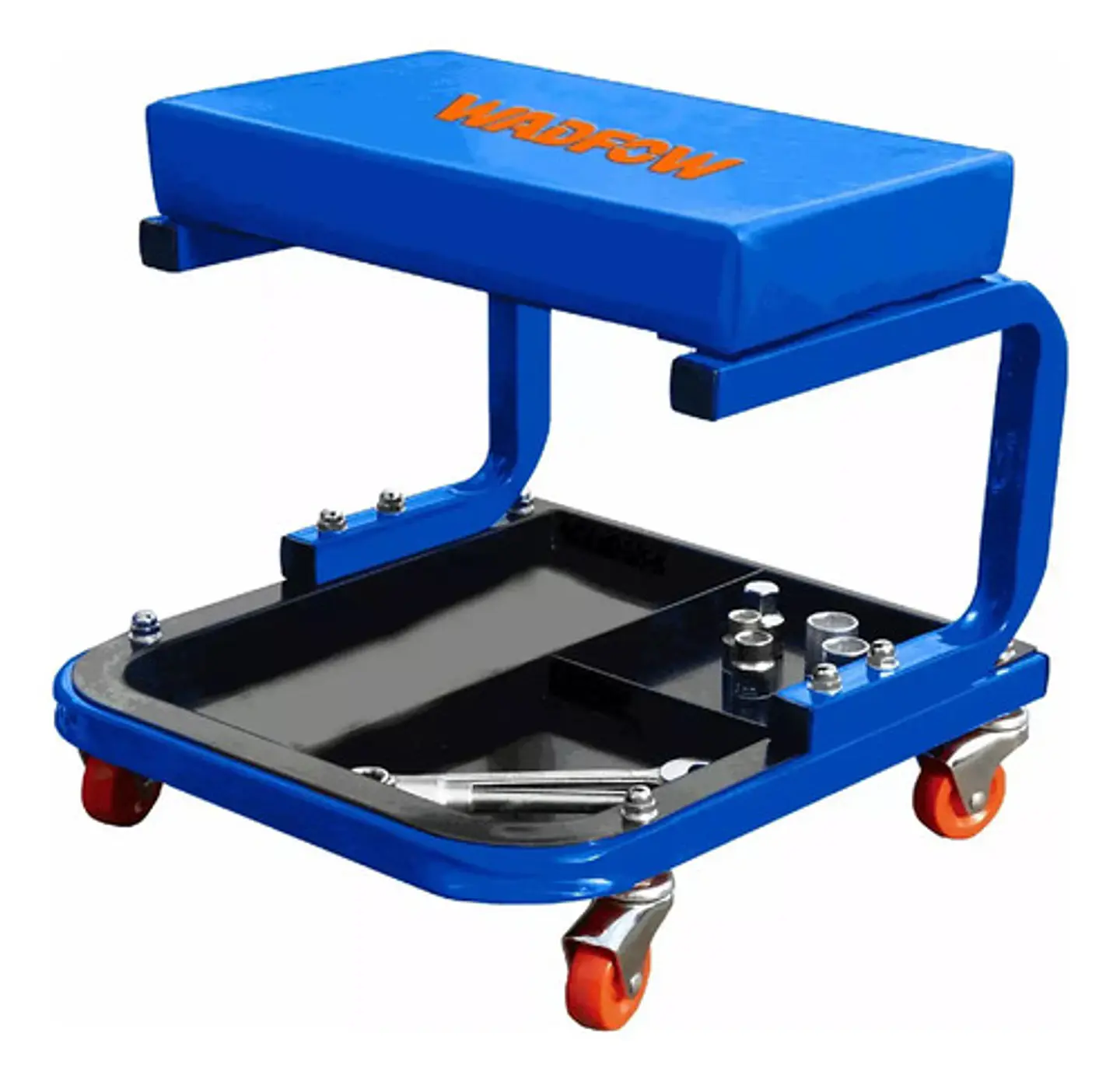 Asiento Rodante Cuadrado Con Ruedas Wadfow 110kg Wnc1501 2