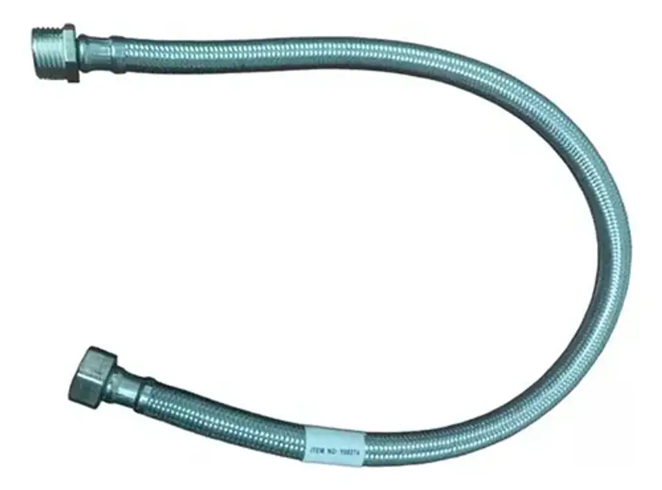 Flexible Agua He-hi 1/2 50 Cm Taumm Acero Inoxidable 350 Psi 3