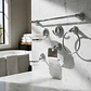 Set Accesorios Baño 6 Piezas Colomba Plateado - Miniatura 3