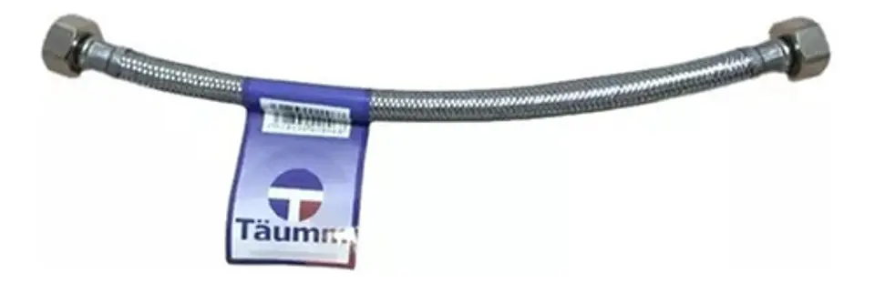 Flexible Agua Hi-hi 1/2 40 Cm Taumm Acero Inoxidable 350 Psi 4