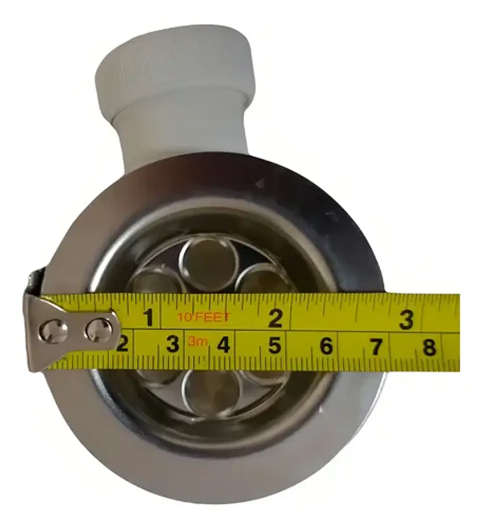 Desague Plastico Lavaplatos 1 1/2 Con Tubo Rebalse Taumm 2