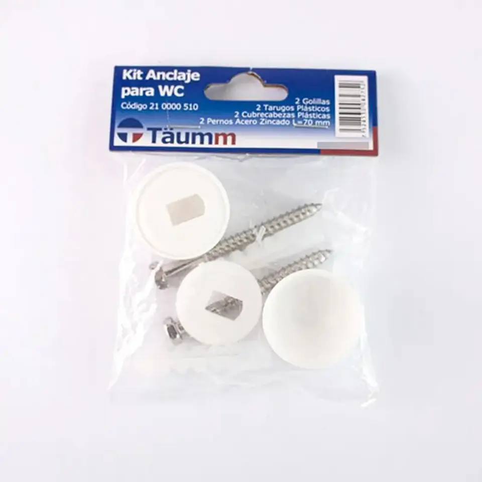 Kit De Anclaje Para Wc Baño Taumm 3