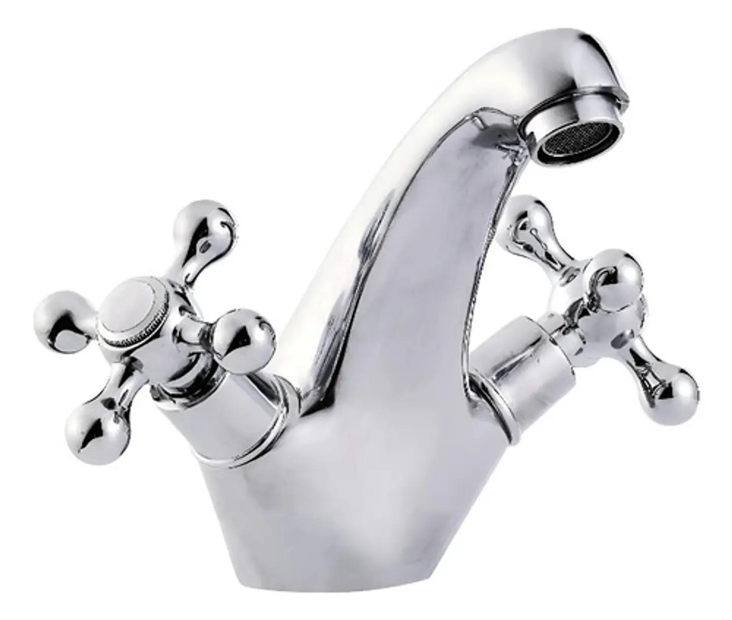 Llave Monoblock Lavatorio Bonn Taumm Lavamanos Metal Cromado 4