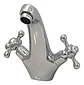Llave Monoblock Lavatorio Bonn Taumm Lavamanos Metal Cromado - Miniatura 5
