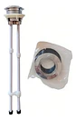 Botonera Dual Flush Para Estanque Wc Baño Taumm - Miniatura 2