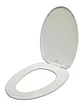 Asiento Y Tapa Para Wc Colomba Color Blanco - Miniatura 4