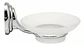 Jabonera De Vidrio Linea Colomba Taumm Baño Color Gris - Miniatura 7