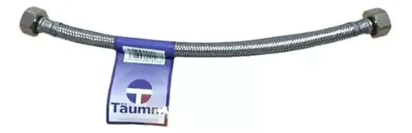 Flexible Agua Hi-hi 1/2 35 Cm Taumm Acero Inox 350 Psi 3