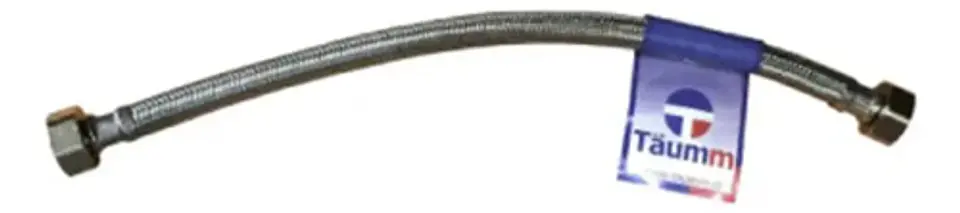 Flexible Agua Hi-hi 1/2 35 Cm Taumm Acero Inox 350 Psi 4