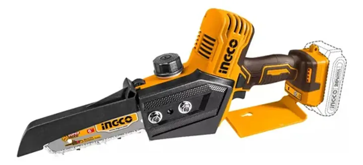Mini Motosierra Ingco 20v 150 Mm Bl +2 Bat + Carg Cgsli20686 1