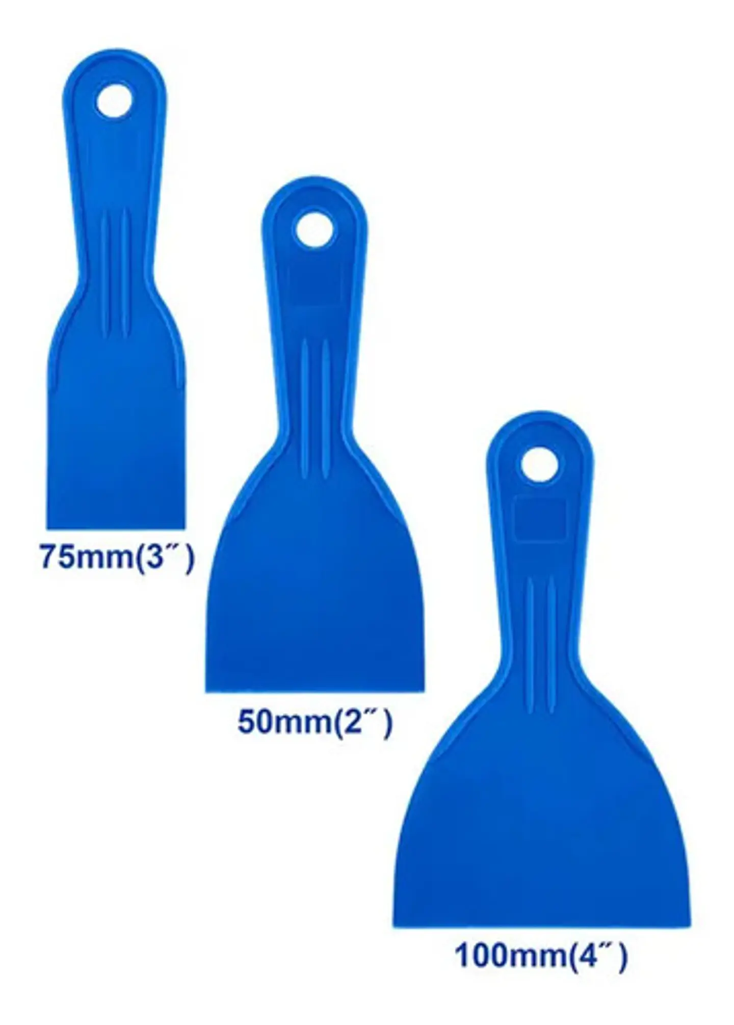 Espatula Plastica 50-75-100 Mm 2