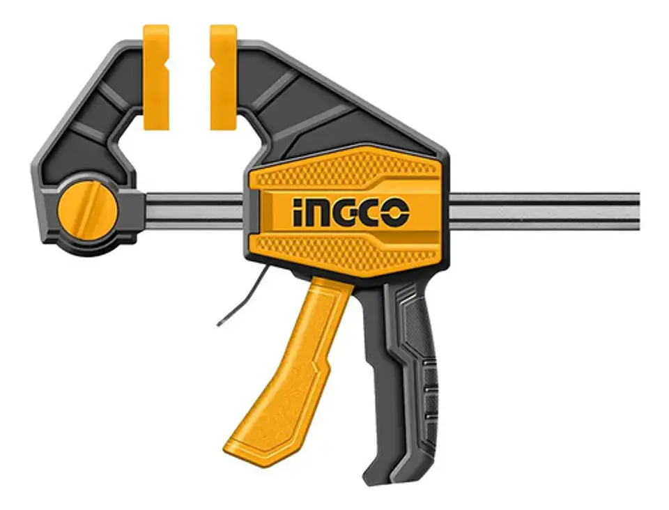 Prensa Sargento Rapida Industrial Ingco 63x450 Mm Hqbc01603 3