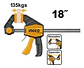 Prensa Sargento Rapida Industrial Ingco 63x450 Mm Hqbc01603 - Miniatura 5