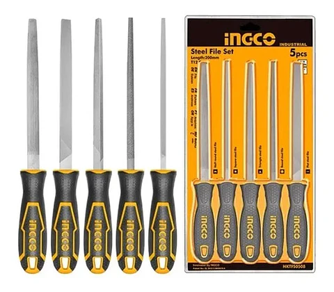 Set De Limatones Para Metal 5 Piezas Ingco