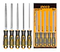 Set De Limatones Para Metal 5 Piezas Ingco - Miniatura 1